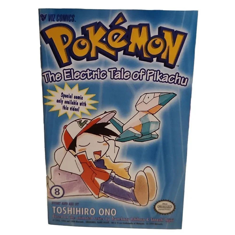 RARE Pokémon The Electric Tale of Pikachu Mini Comic 8 by Toshihiro Ono